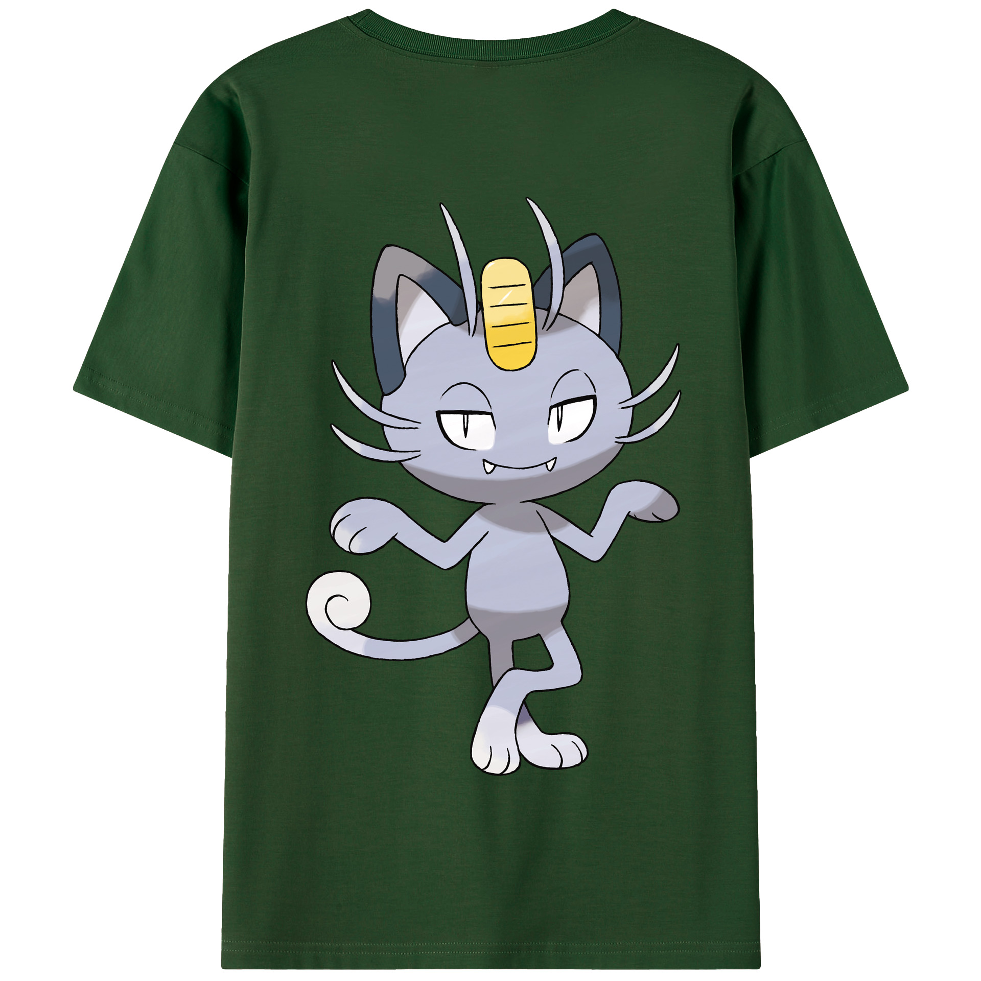 （画像用） ポケットモンスター Pokémon 綿100％半袖Tシャツ（背面プリント）